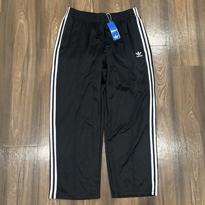 Adidas Adicolor Baggy Fit Firebird Track Pants Black IZ4801 Men's Size L NWT