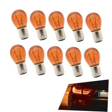 10 PCS 1157 P21/5W S25 BAY15D Bulb, Double Contact 2057 BAY15D Turn Signal and