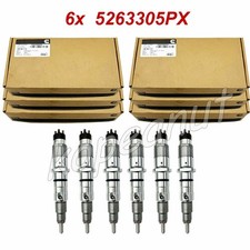 6x 0445120272 Fuel Injector For Cummins Engine Isc Qsc8.3 8.3l 5263305rx 3973059 6x 0445120272 Fuel Injector For Cummins Engine Isc Qsc8.3 8.3l 5263305rx 3973059
