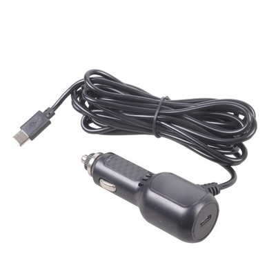 9V2.22A 12V1.67A 2 Port Car Charger Type C 342cm Line Phone Tablet Truck DVR Use