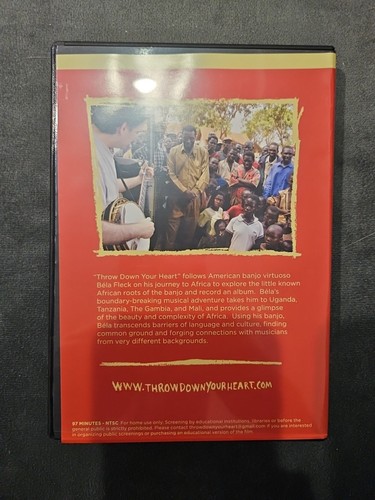 Bela Fleck: Wirf dein Herz runter DVD Limited Edition Dokumentarfilm - Bild 2 von 3