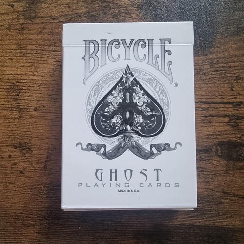 Bicicleta Fantasma Blanco Cartas de Juego Nuevo y Sellado Raro Ellusionista USPCC Baraja - Imagen 12 de 48