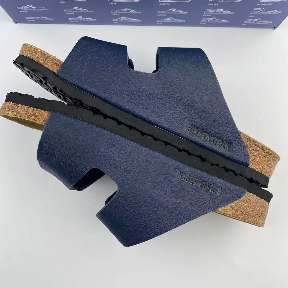 Sandalias Birkenstock Arizona Azul Birko-Flor Plantilla Suave Para Hombre Mujer EU 37-45 Foto 4 de 4