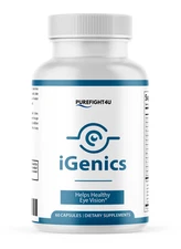 iGenics Eye & Vision Health Natural Formula Supplement - I Genics - 60 Capsules