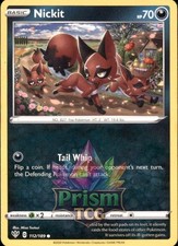 Nickit 112/189 Common Darkness Ablaze Pokemon