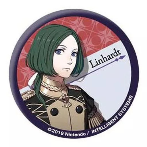 Fire Emblem Three Houses Linhardt Badge Pin 40mm Character Badge