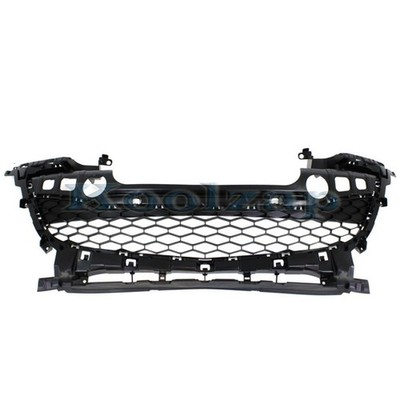 CAPA for 2012-2013 Mazda3 Front Center Grills Gray Plastic BGV4 50 1T1B PP
