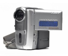 Sony Handycam DCR-PC109 Mini DV Camcorder Battery Card Zeiss New battery Works