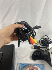 sega saturn with 1 controller And Virtua Cop tested working awesome Condition