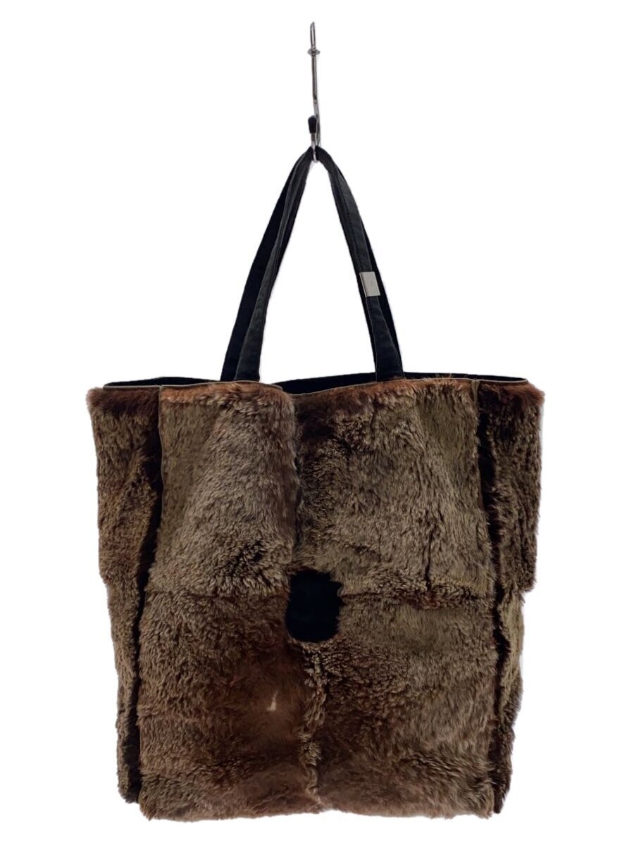 CHANEL Brown Leather Tote Bag BRW