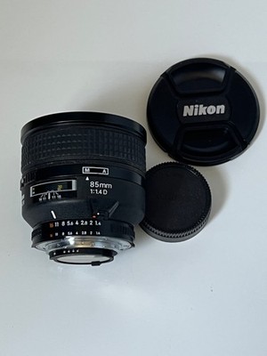 Nikon Nikkor AF 85mm f1.4 D Lens