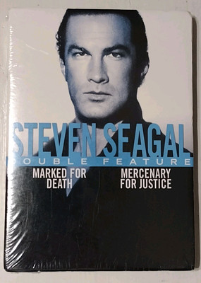 Marked for Death Mercenary for Justice Double Feature 2-Disc Set DVD NEW SEALED