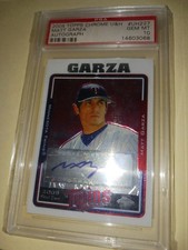 2005 Topps Chrome Update Matt Garza AUTO RC PSA 10 Gem MT Brewers Cubs Twins