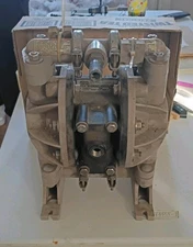 Aro 666053-388 Double Diaphragm Pump, Polypropylene, Air Operated 100PSI-6.9 Bar