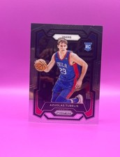 2023-24 Panini Prizm Base Azuolas Tubelis #283 RC Rookie Philadelphia 76ers