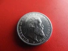 *  Württemberg 3 Mark 1914 F.  Silber * Wilhelm II.  (42)(Alb.5)