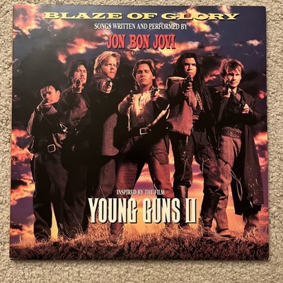 JON BON JOVI - Blaze of Glory - NM Vinyl LP - 1990 US First Press 846 473-1