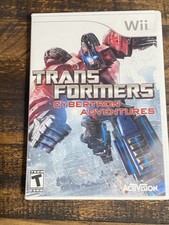 Transformers Cybertron Adventures Nintendo Wii Complete CIB