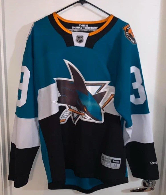 Camiseta de alta costura Reebok San Jose Sharks 2015 Stadium Series talla M nueva sin etiquetas Foto 2 de 2