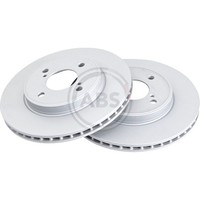 A.B.S. 2X Bremsscheibe Vorne Ø252 Mm BelüFtet FüR Suzuki Swift V AZ 1.2 1.0