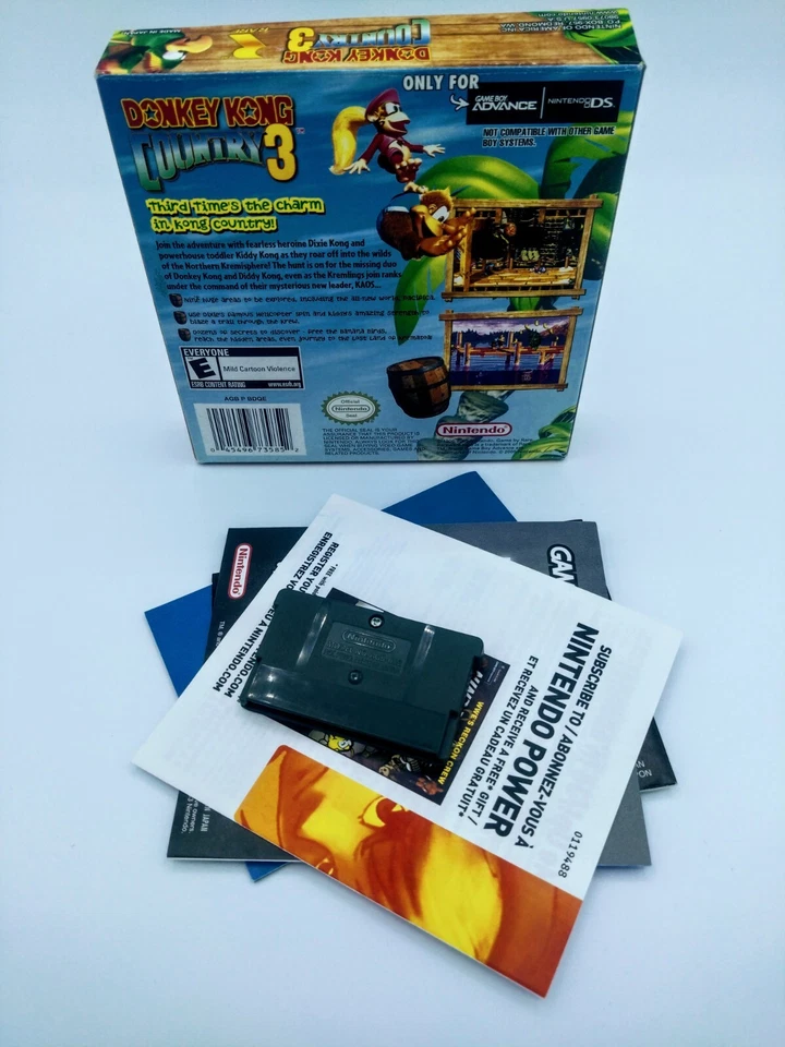 Donkey Kong Country 3 (Nintendo Game Boy Advance, 2005) - Complete In Box - Image 2 of 4