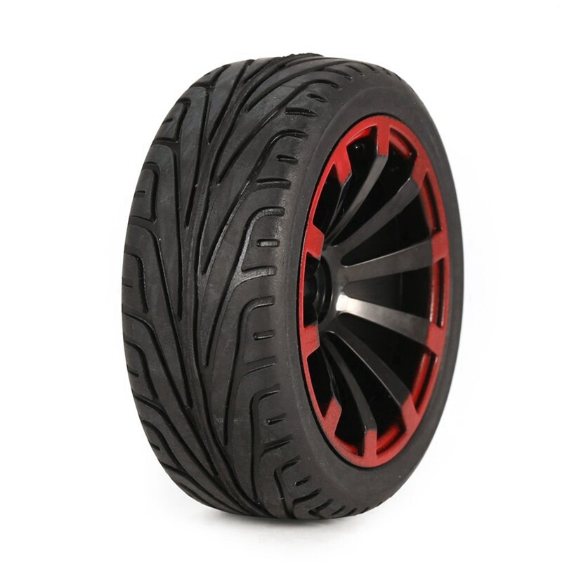 1/10 RC Racing Car Tires on Road Touring Drift Car Tyre Wheel for