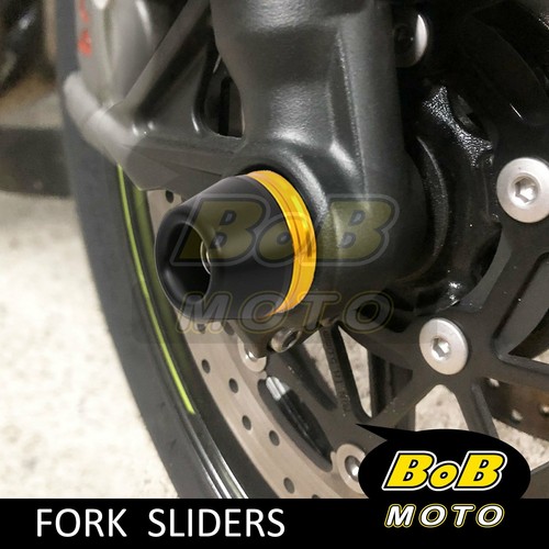 For Suzuki GSR600 06-10 GSR 750 11-13 Delrin Racing Front Fork Sliders - Picture 4 of 8