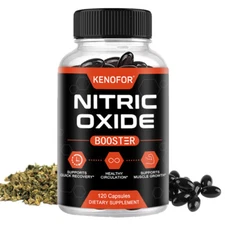 Nitric Oxide Booster L-Arginin, L-Taurine 120 Caps Sexual Health Support