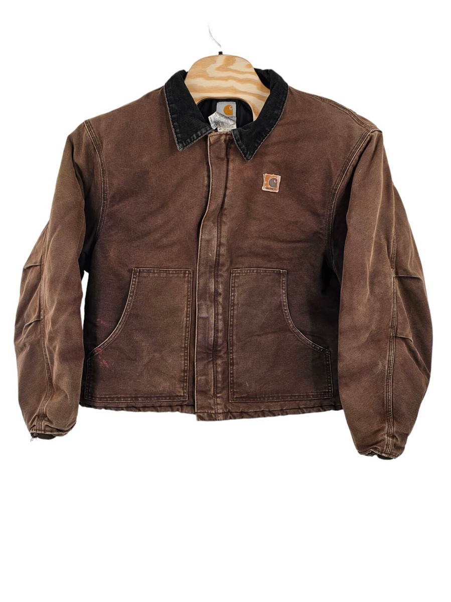 VINTAGE Carhartt J22 Quilt Lined Dark Brown Duck Arctic VINTAGE Carhartt J22 Quilt Lined Dark Brown Duck Arctic