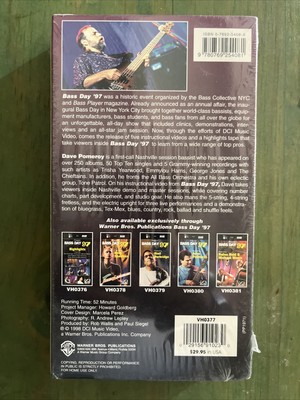 Bass Day New York 97: Featuring Dave Pomeroy VHS Video New  