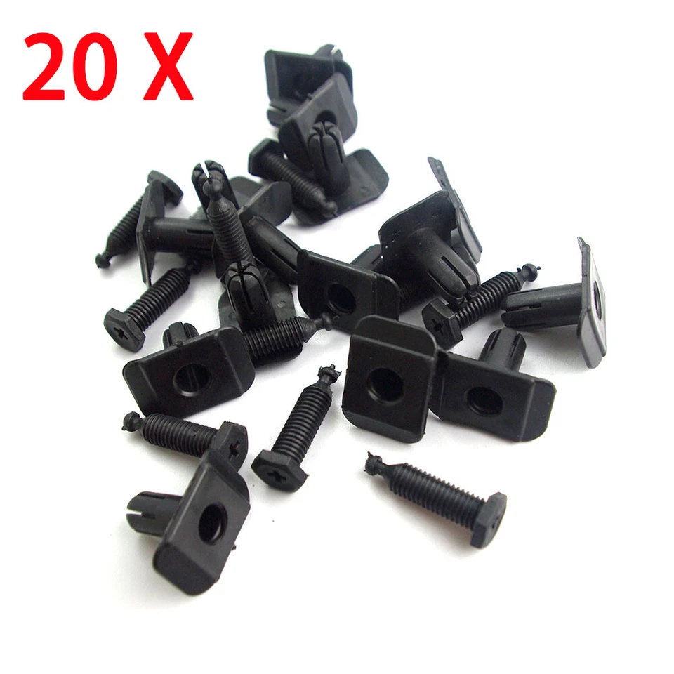 10x Clips de retención de cubierta de parachoques para Nissan Quest Rogue Sentra repuesto Foto 2 de 4