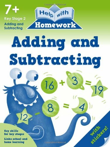 Help With Homework 7+: Adding and Subtracting by Nina Filipek Book The Fast Free