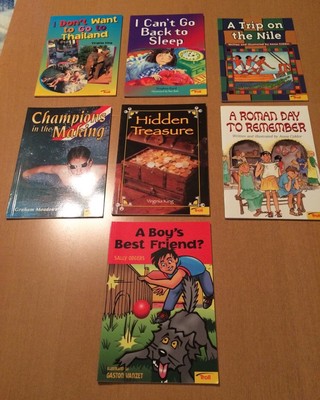 Momentum Literacy Program Lot of 7 Books Level 4-5