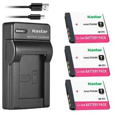 Slim Charger  3 battery for Sony NP-FT1 DSC-L1 DSC-M1 DSC-M2 DSC-T1