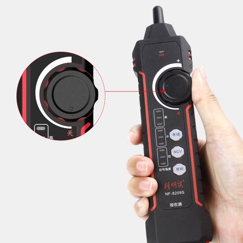 NF-8209S Network Cable Tracker POE Wire Checker CAT6 CAT5 LAN Wiremap Tester - Picture 16 of 22
