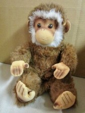 Vintage Any Toy Plush Stuffed Monkey Excellent condition 16" tall O 