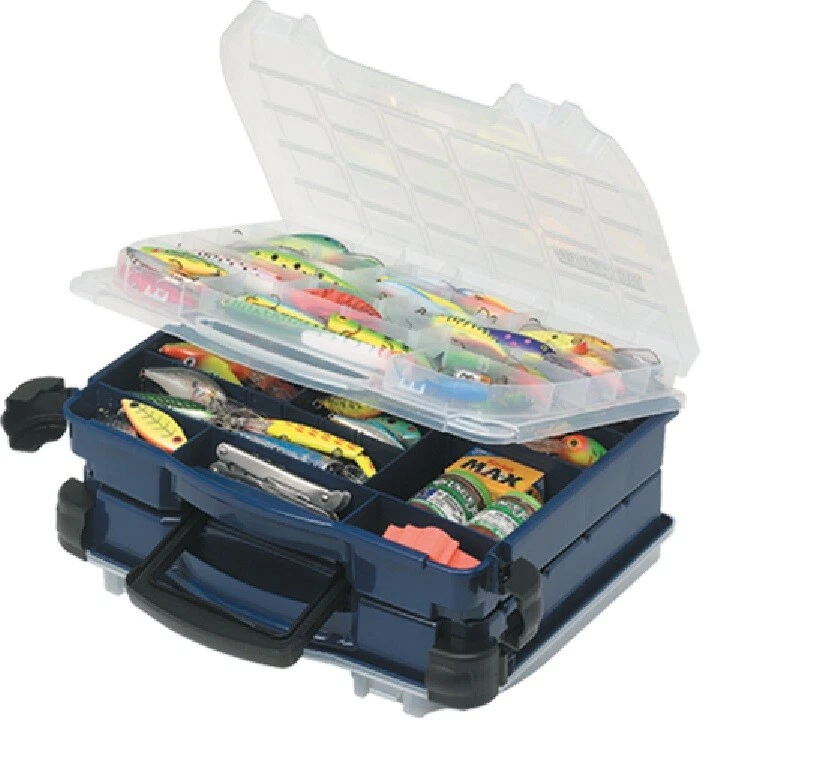 PLANO LOCKJAW Double Satchel 395210 doppelseitiger Angelkoffer Gerätekasten Box - Bild 1 von 1