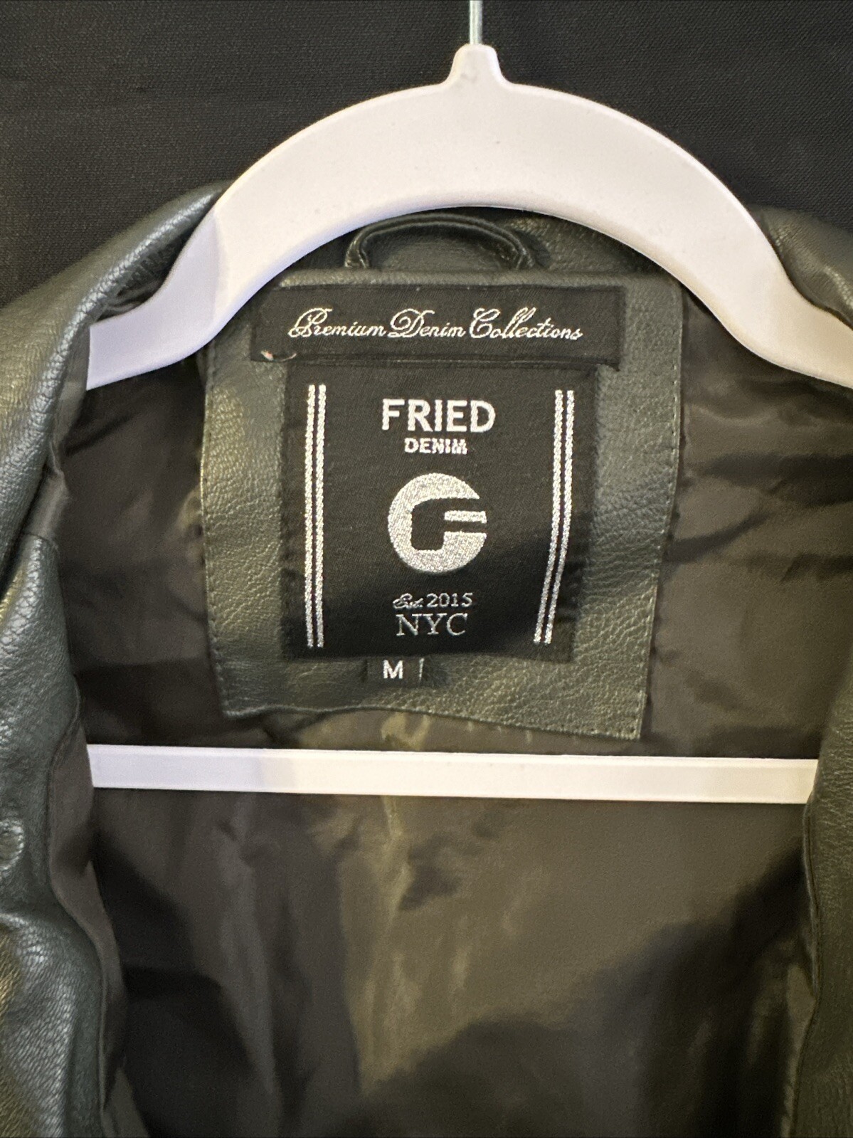 Fried leather jacket - image 4