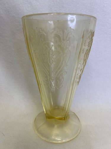 depression glass yellow tumblr with primo pattern pressed glass | eBay