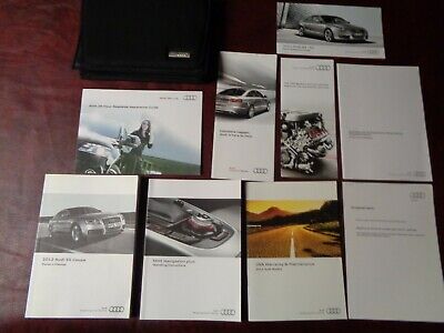 2012 12 AUDI S5 COUPE COMPLETE CAR OWNERS MANUAL BOOKS NAV & REF GUIDE