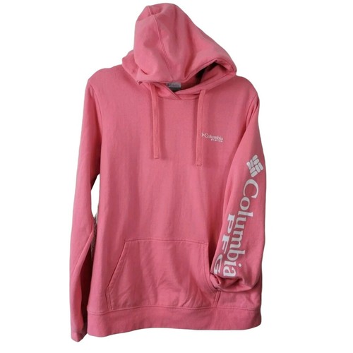 Columbia PFG Hoodie Sweatshirt Pink 