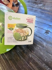 Ecolution Original Microwave Micro-Pop Popcorn Popper, Borosilicate Glass, 