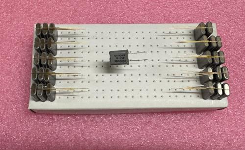SARONIX 12.288MHz Crystal SRX6007L 3 LEADS NEW - Picture 3 of 3