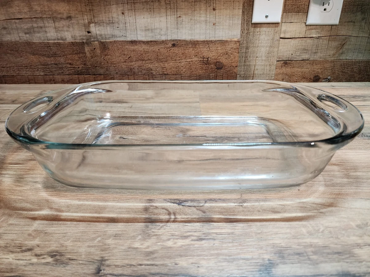 Anchor Hocking 9 x 13 Clear Glass Pan, Casserole Baking Dish