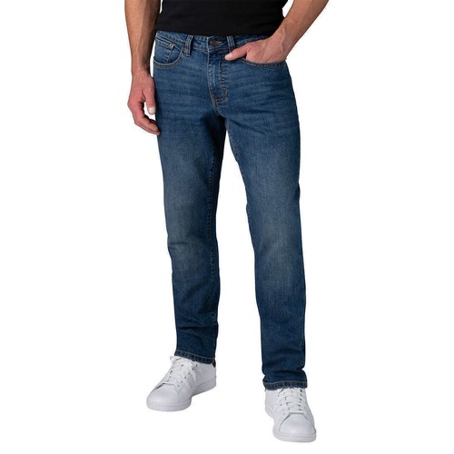Izod Men's Comfort Stretch Straight Fit Jeans - Picture 13 of 56