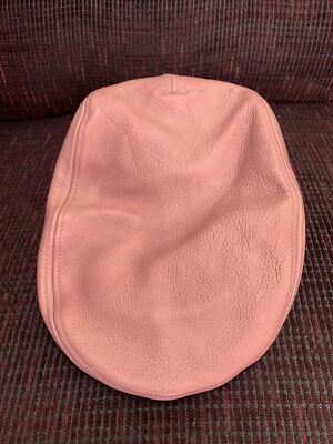 HARLEY DAVIDSON FEDORA PINK LEATHER SZ SMALL CUTE ACCESSORY  display picture 2