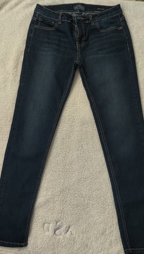 LUCKY BRAND Girls 16 Denim Jeans ZOE SKINNY Blue Dark Wash Stretch - Picture 2 of 12
