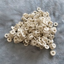 Trumpet Cornet Valve Top Cap Felt Washer Repair for Trumpet Accessories White
