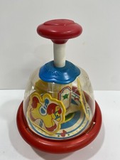 Carrusel de bomba Fisher Price 1990 de colección Merry Go Round juguete