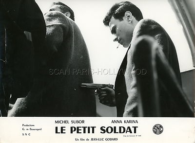 MICHEL SUBOR Der Kleine Soldat Jean-Luc Godard 1963 Vintage Originalfoto #3